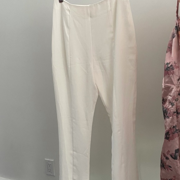 Amanda Uprichard Taryn pant in Ivory - Picture 3 of 6